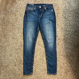 True Religion Halle high rise super skinny Jeans 31